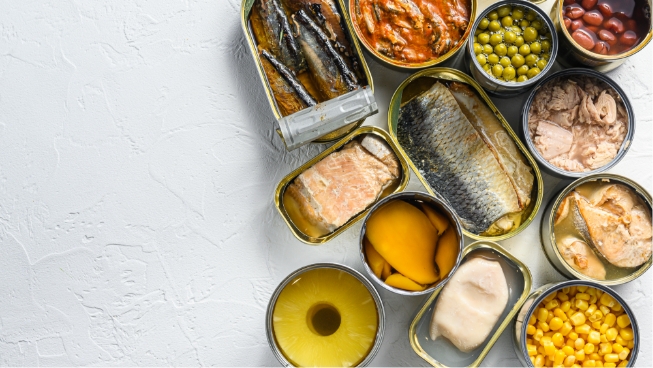 缶詰レトルト食品全般